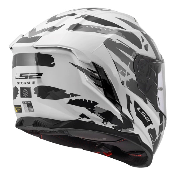 LS2 Storm III Full-Face Helmet Kaos - Summer