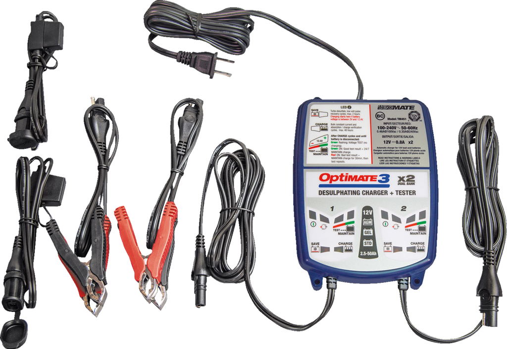 OptiMate™ 3 Multi-Battery Charger and Maintainer