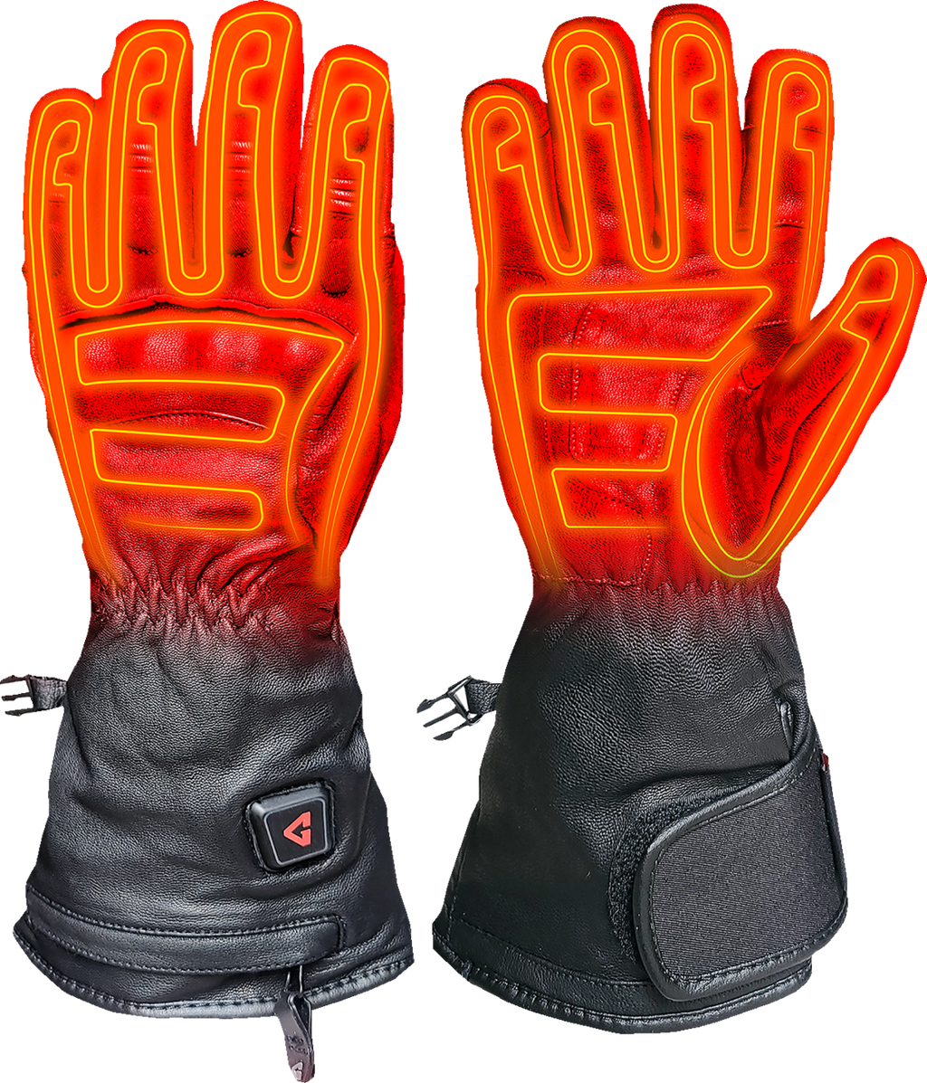 7 V Hard Knuckle Battery Heated Gloves