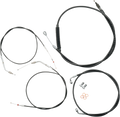 Standard Black Vinyl Handlebar Cable/Brake Line Kit — Ape Hanger