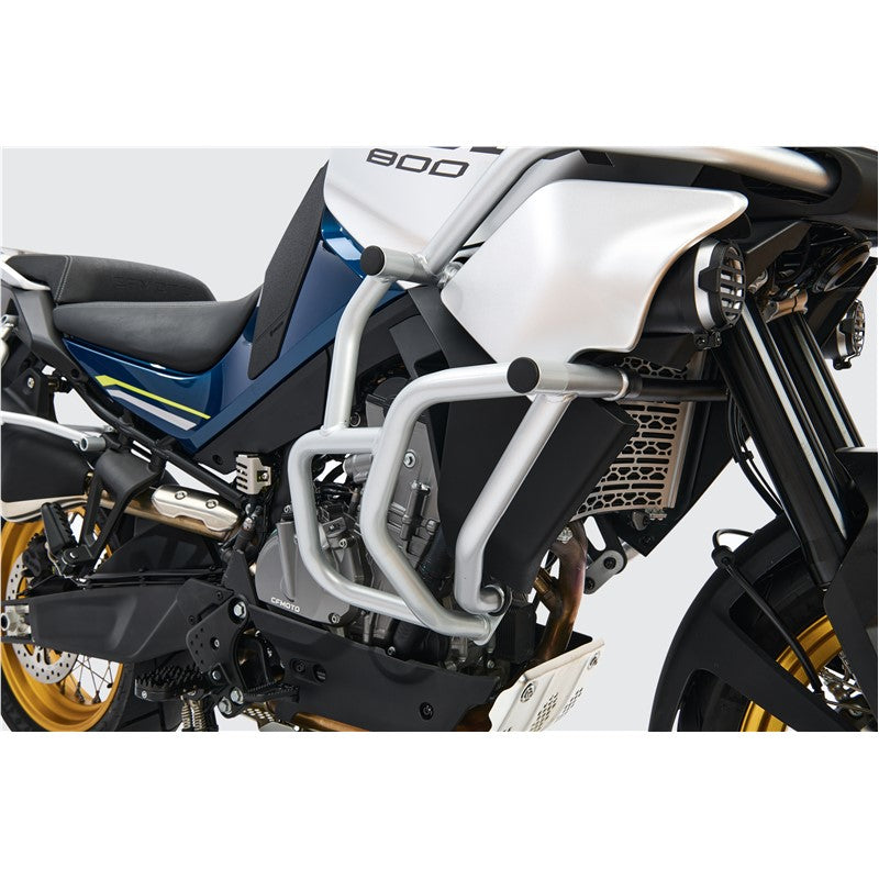 CFMOTO Side Bumper Silver White IBEX 800