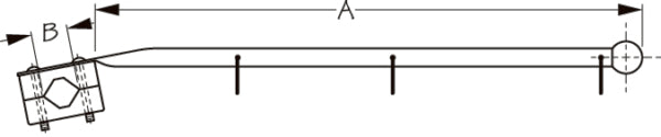 Sea Dog Rail Mount Flagpole