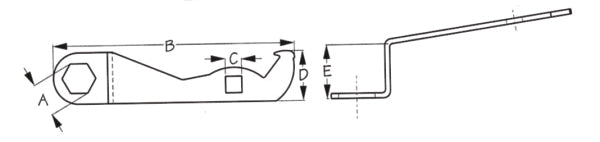 Sea Dog Propeller Wrench (Zinc) Propeller