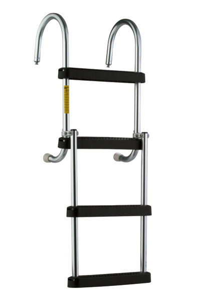 Garelick Removable Folding Pontoon Ladder Foldable - 2 to 4
