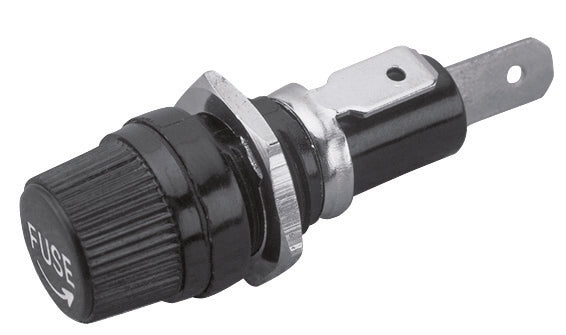 Sea Dog Round Fuse Holder - Spade Terminal