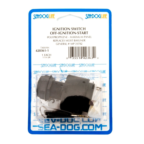 Sea Dog Three Positions Ignition Switch Lock with key - 702918