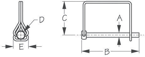 Sea Dog Coupler Lock & Pin