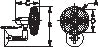 SeaDog Suction Cup Mount Fan