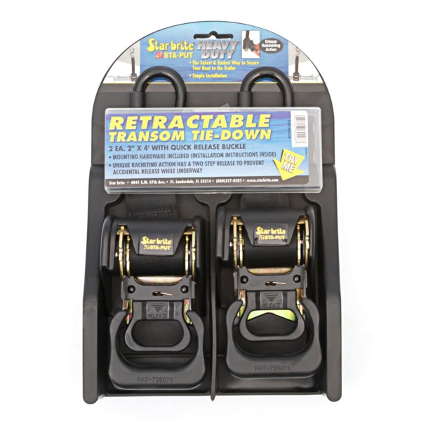 Star brite HD Retractable Tie-Down 4'
