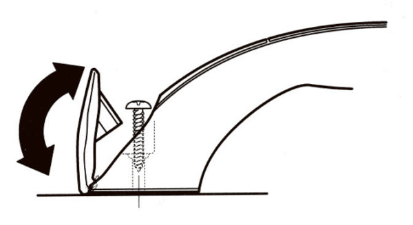 Attwood One-Piece Grab Handrail