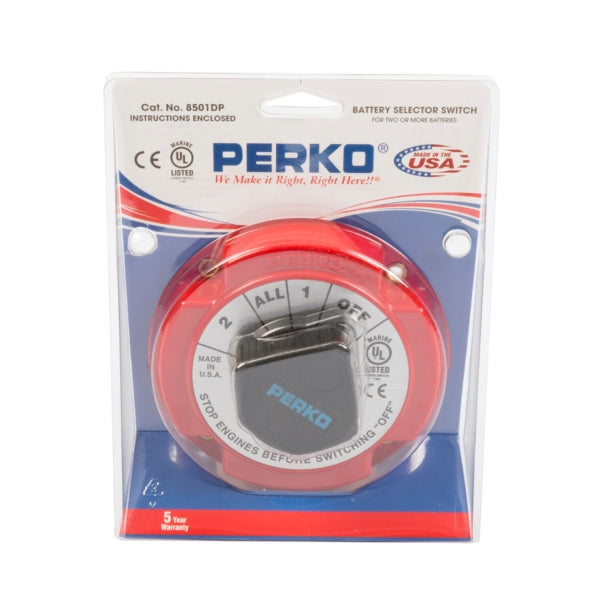 PERKO  Battery Selector Switch Dial - 708040