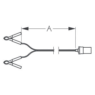 Sea Dog Power Socket with Battery Clip