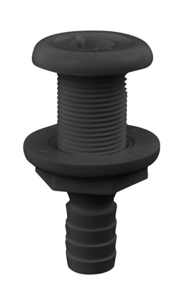 Attwood White Through-Hull Connector