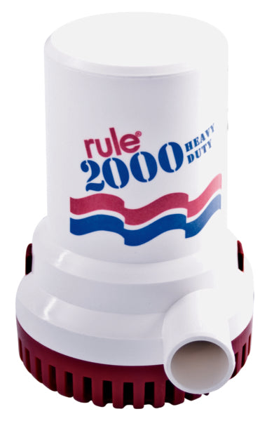 JABSCO RULE HD Commercial Pump 2000 GPH