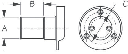 Sea Dog Hose Deck Fill with Splashguard
