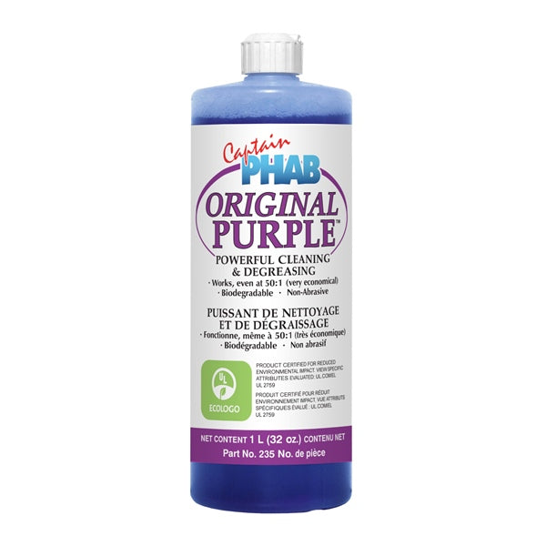 Captain Phab  Purple Power Cleaning Concentrate 1 L / 0.26 G
