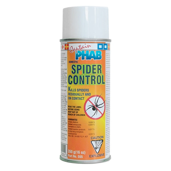 Captain Phab  Spider Control Aerosol