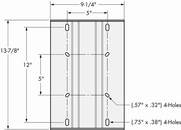Attwood 3° Seat Mount Handle, Type AO