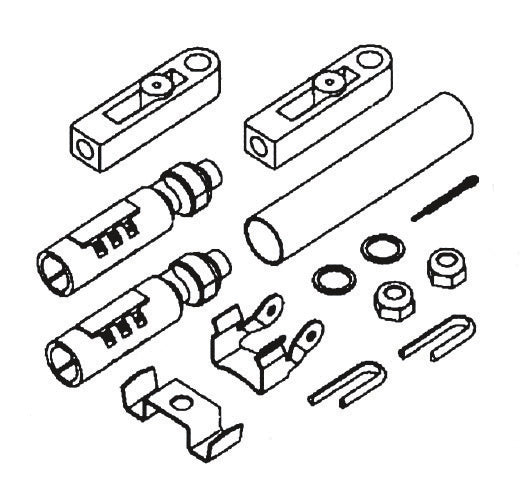 Uflex K57 - Cable Adaptor