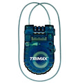 Trimax Retractable Cable Combination Lock