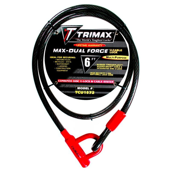 Trimax Max-Dual Force U-Shackle Lock