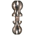 Trimax Double Tow Ball 2", 2 5/16"