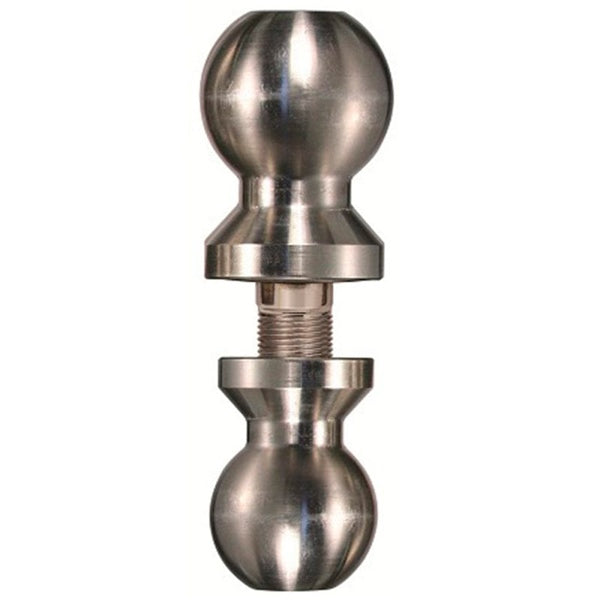 Trimax Double Tow Ball 2", 2 5/16"