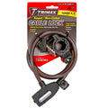 Trimax Non-Coiled Cable Lock with Quick Release