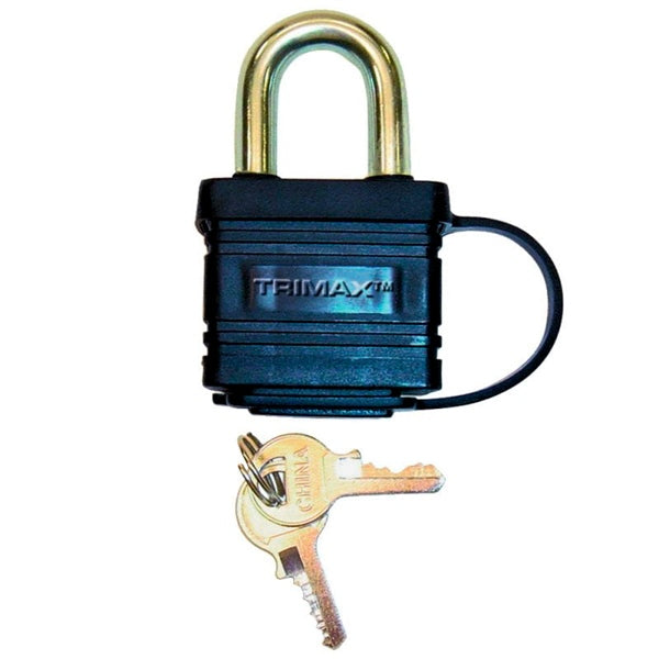Trimax Dual Locking Weather Proof Steel Padlock