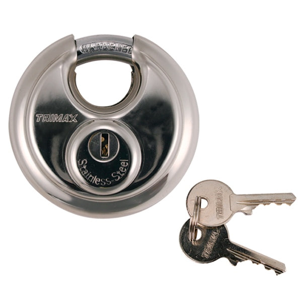 Trimax Steel Round Padlock Set