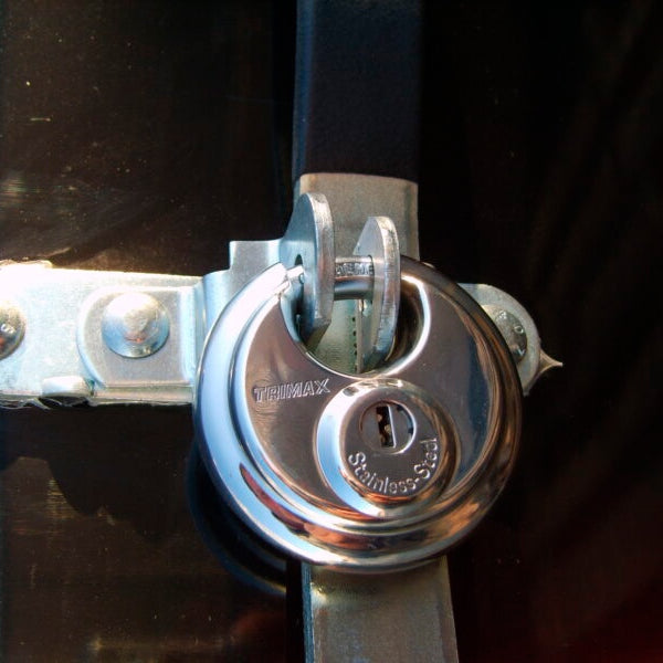 Trimax Steel Round Padlock Set