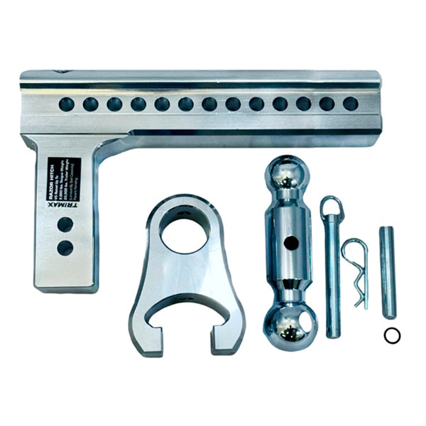Trimax Aluminum Ultra Adjustable Hitch System 20000 lbs
