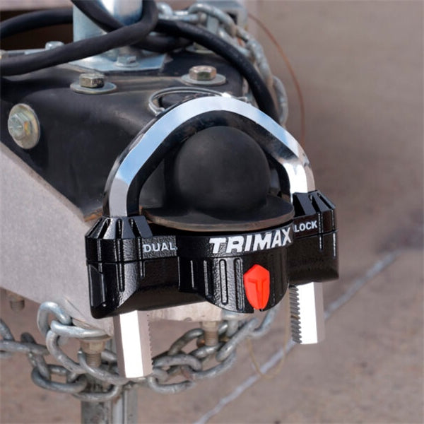 Trimax Dual-Purpose Trailer Coupler Lock