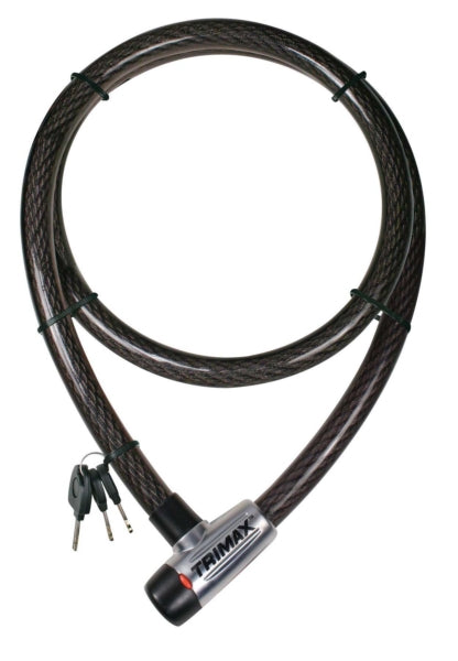 Trimax Cable Lock, 3 Keys Cable Lock - 723669
