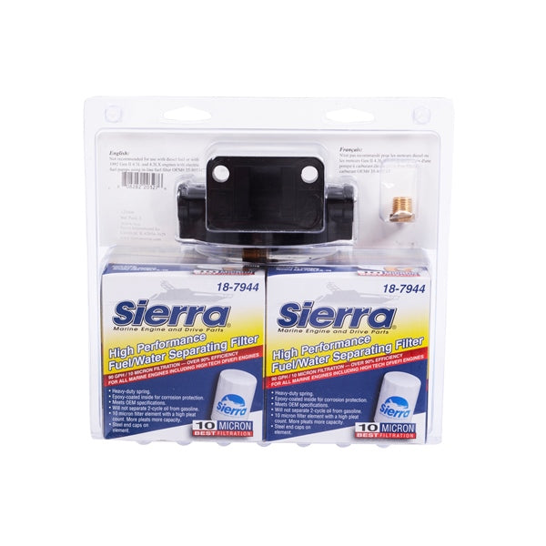 Sierra Two Fuel Water Separator Filters 18-7983-2