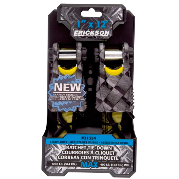Erickson 1" x 12' Ratcher Tie-Down