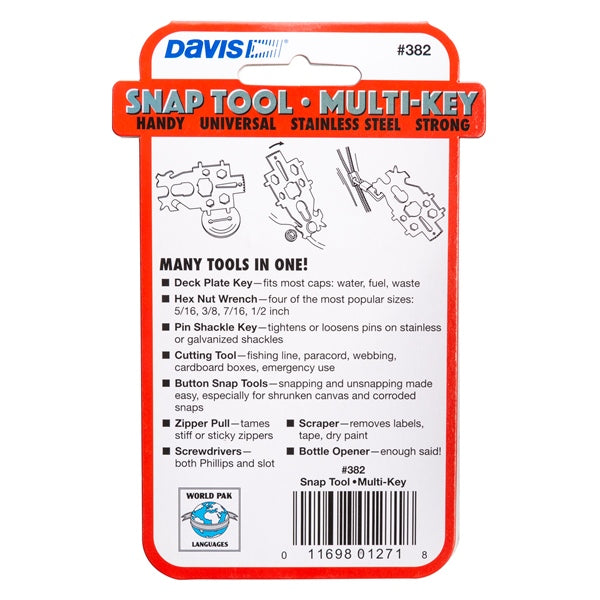 Davis Multi-Key Plate 733848