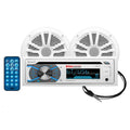 Boss Audio Audio Receiver Kit with Speaker - MCK508WB.6 Marine - 2 - 180 W