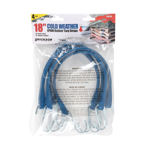 ERICKSON Tarp Straps 18"