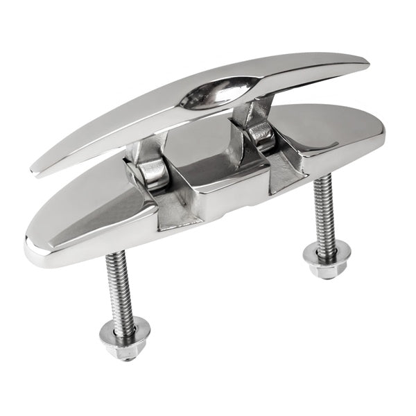 Sea Dog Oval Folding Cleat with Hideen Hex Bolts