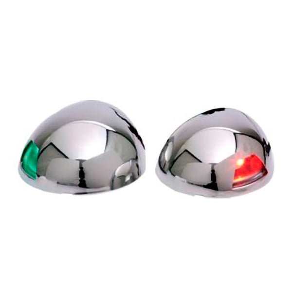 Sea Dog Side Navigation Light Side Lights - Silver