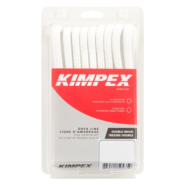 Kimpex Double Braided Dock Line Nylon - Double Braided