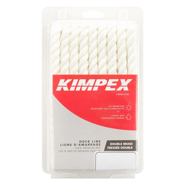 Kimpex 3-Strand Twisted Dock Line Nylon - 3-Strand Twisted