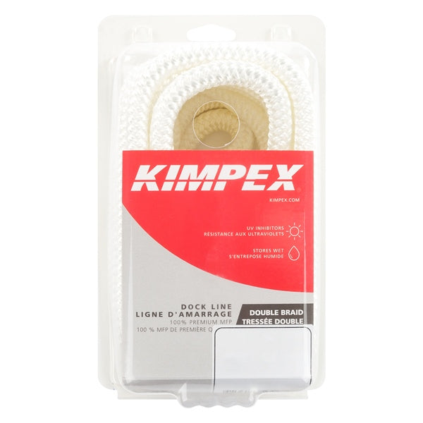 Kimpex Double Braided Dock Line Nylon - Double Braided