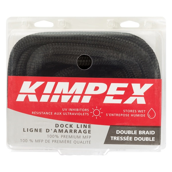 Kimpex Double Braided Dock Line Nylon - Double Braided