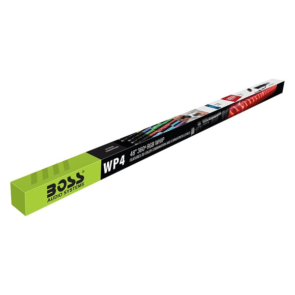 Boss Audio 360° RGB LED Whip Antenna