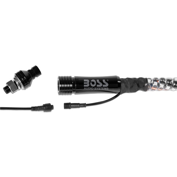 Boss Audio 360° RGB LED Whip Antenna