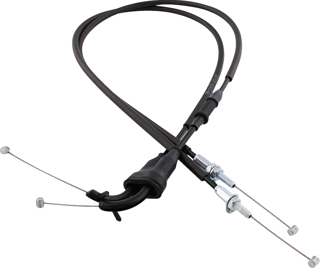 Black Vinyl Throttle Cable