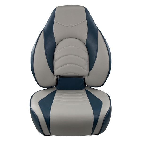 Springfield Fish Pro Down Seat High-back fold-down seat