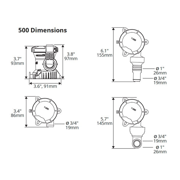 Attwood Tsunami MK2 Bilge Pump